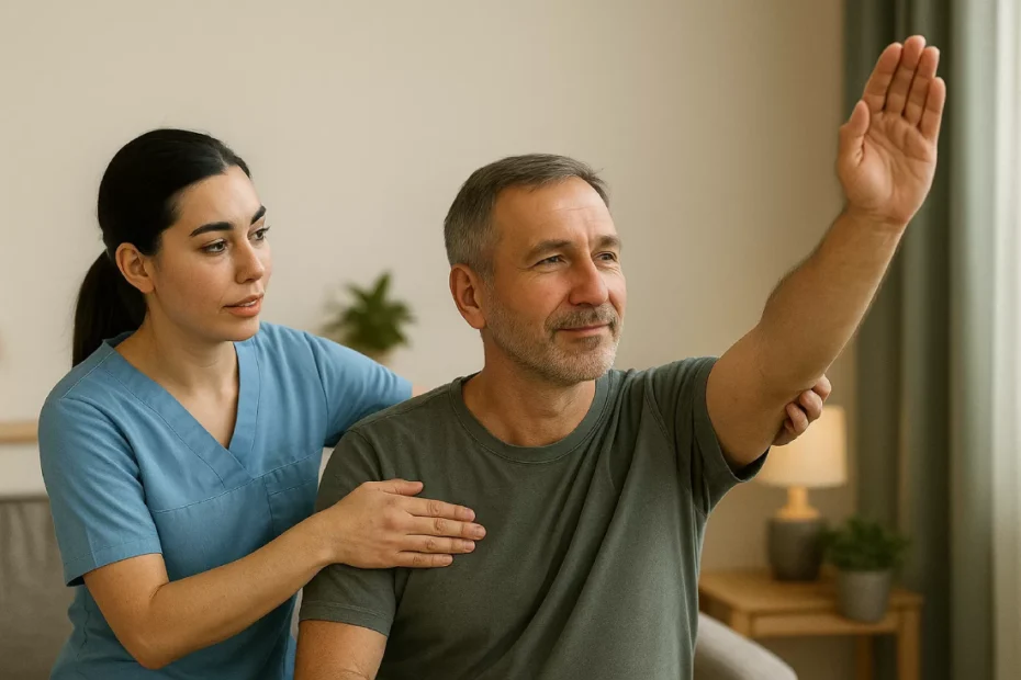 Descubra como a fisioterapia domiciliar promove reabilitação, autonomia e bem-estar